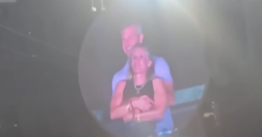 Andy Byron, CEO de Astronomer, fue captado con otra mujer durante un concierto de Coldplay; la empresa ya investiga. Foto: Redes sociales