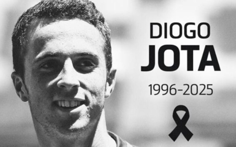Muere Diogo Jota, delantero del Liverpool, en trágico accidente de tráfico