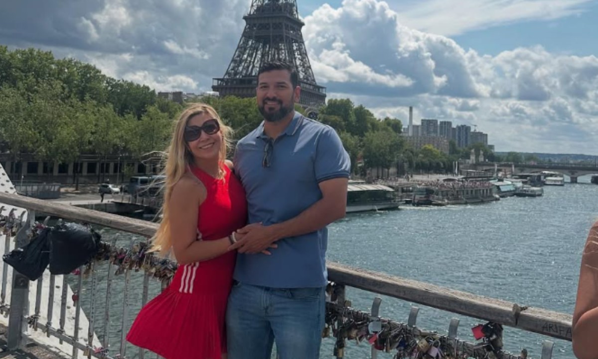 Karla Panini viaja a Europa con Américo Garza y sus hijos en medio de polémica. Foto: Redes sociales