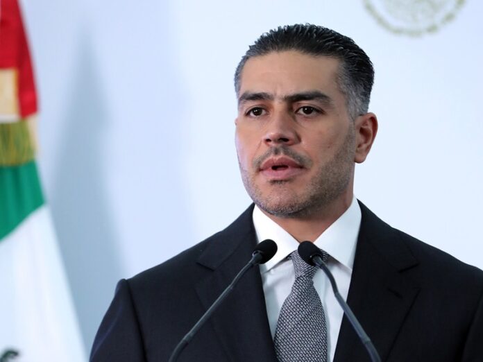 Imagen de archivo del secretario de Seguridad y Protección Ciudadana del Gobierno de México (SSPC), Omar García Harfuch. Foto: EFE, cortesía