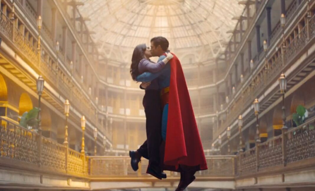 Superman, dirigida por James Gunn. Foto: X @Superman