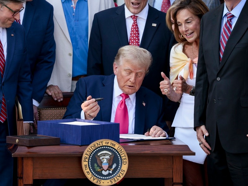Foto de archivo del President Donald J. Trump. EFE/SHAWN THEW