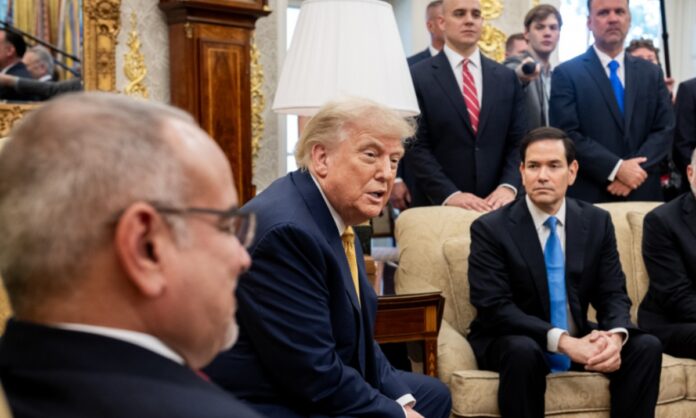 Trump acusa a las autoridades mexicanas de temer al narcotráfico. Foto: Casa Blanca