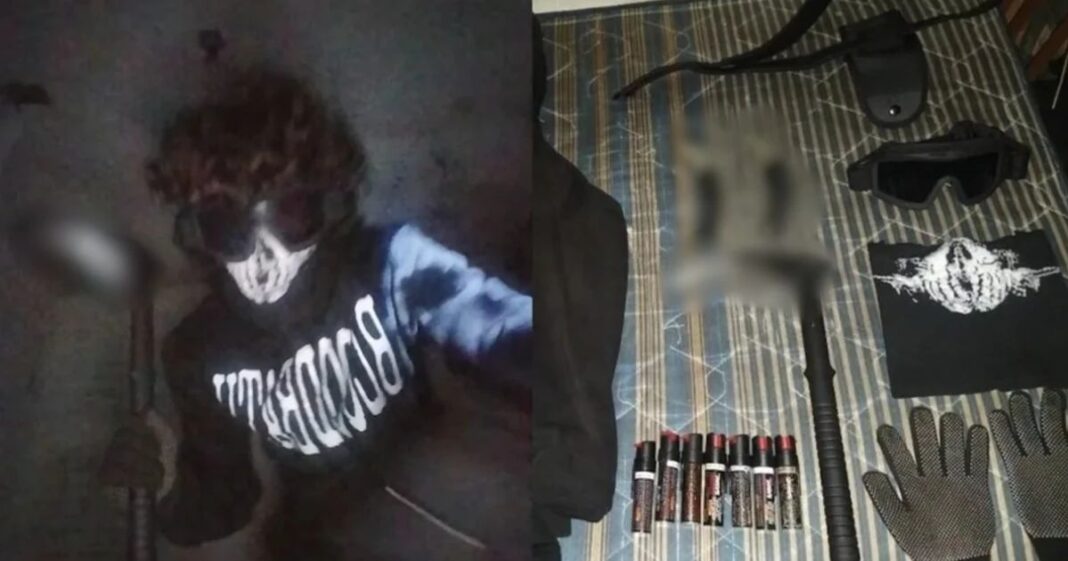 El estudiante de la UNAM Lex Ashton fue detenido tras recibir el alta médica, acusado del asesinato de un compañero y de herir a un trabajador en el CCH Sur. Foto: Tomada de redes sociales