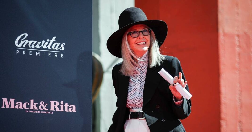 La actriz Diane Keaton, recordada por “El Padrino” y “Annie Hall”, murió a los 79 años en California. Su familia pidió privacidad tras el deceso. Foto: EFE