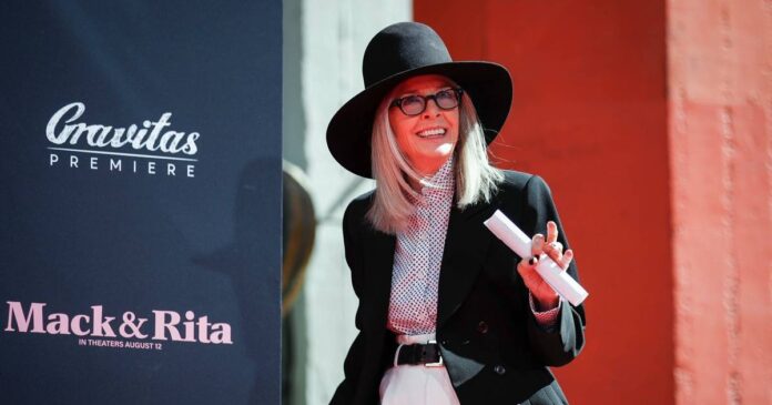 La actriz Diane Keaton, recordada por “El Padrino” y “Annie Hall”, murió a los 79 años en California. Su familia pidió privacidad tras el deceso. Foto: EFE
