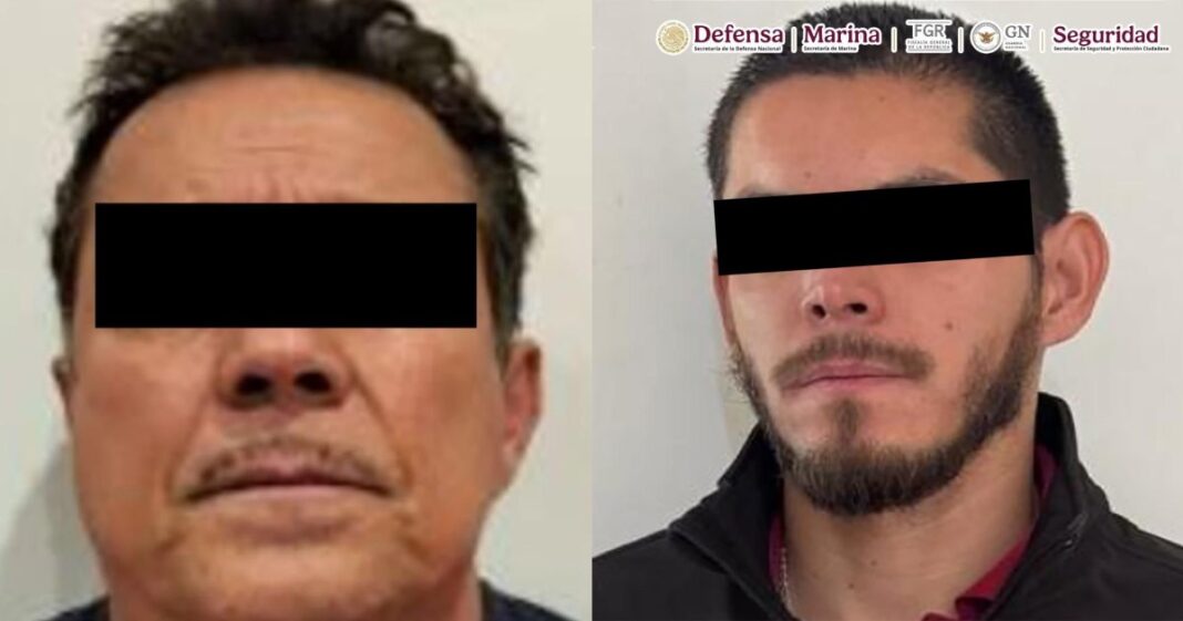 Autoridades federales detuvieron en Sonora a dos presuntos integrantes del grupo criminal “Los Rusos”, vinculados al tráfico de drogas y armas hacia EE.UU. Foto: @OHarfuch en X