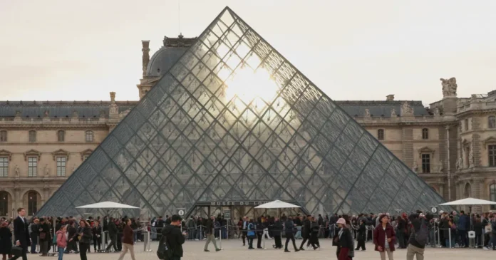 La Fiscalía de París informó sobre cuatro nuevas detenciones por el robo de joyas en el Museo del Louvre, ocurrido el pasado 19 de octubre. Foto: EFE