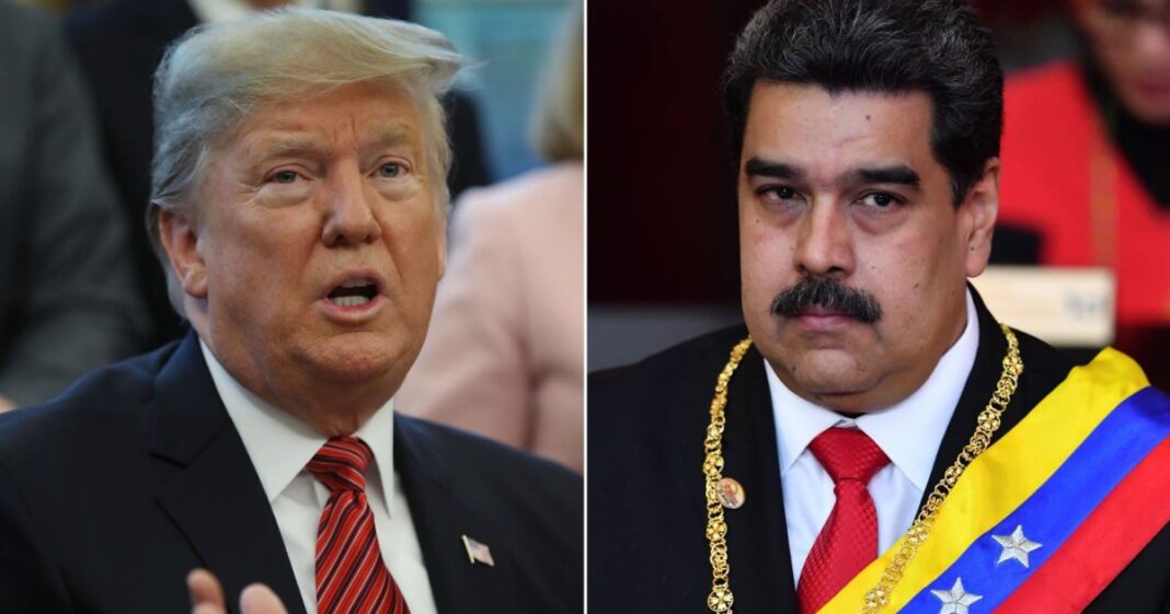 El presidente estadounidense admitió haber hablado con Nicolás Maduro en medio de la escalada de tensiones entre EE.UU. y Venezuela. Foto: @sentdefender en X