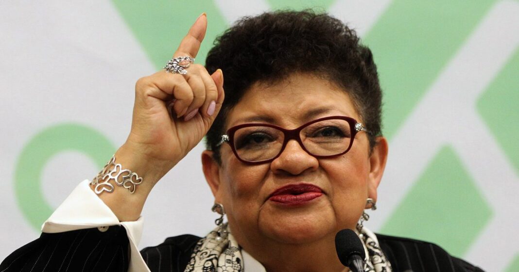 Ernestina Godoy, exconsejera jurídica de la Presidencia, será la fiscal general provisional tras la salida de Alejandro Gertz Manero. Foto: EFE, archivo