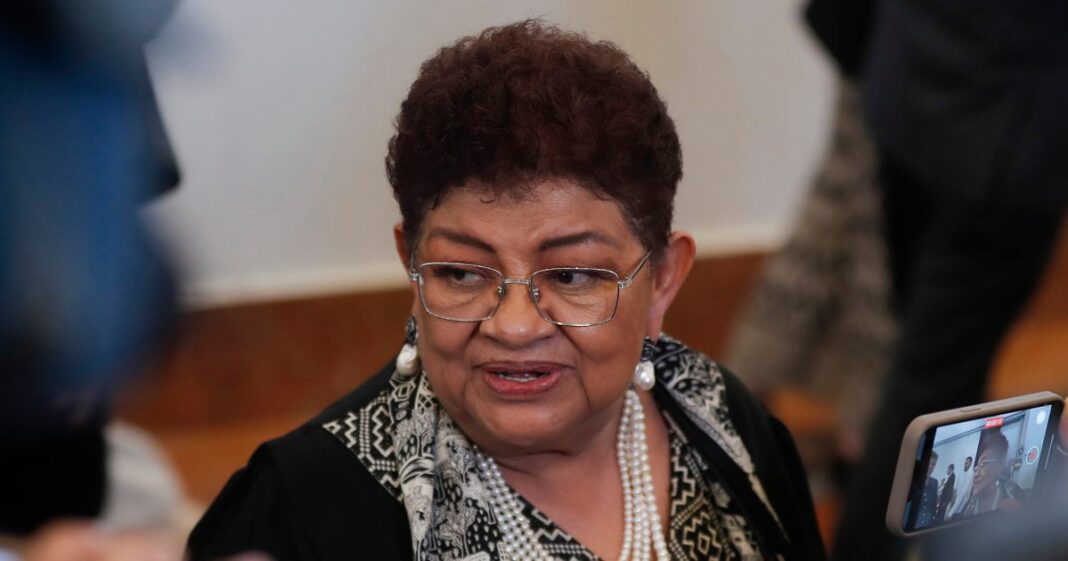 Ernestina Godoy dio en redes sociales su primer mensaje como fiscal general interina, tras la renuncia de Alejandro Gertz Manero a la titularidad de la FGR. Foto: EFE, archivo