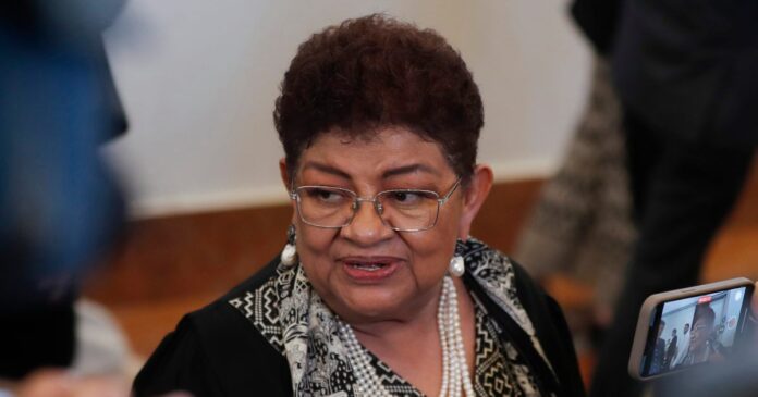 Ernestina Godoy dio en redes sociales su primer mensaje como fiscal general interina, tras la renuncia de Alejandro Gertz Manero a la titularidad de la FGR. Foto: EFE, archivo