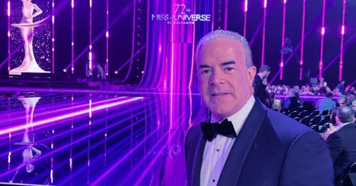 Raúl Rocha Cantú, empresario mexicano y dueño de Miss Universo, fue destituido como cónsul honorario en México por el Gobierno de Guatemala. Foto: Tomada de X