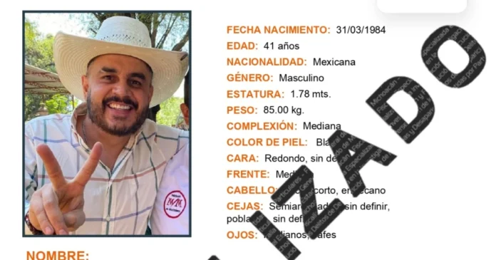 Alejandro Correa Gómez, exalcalde de Zinapécuaro, fue encontrado con vida cuatro días después de su desaparición, según informó la Fiscalía de Michoacán. Foto: Fiscalía de Michoacán