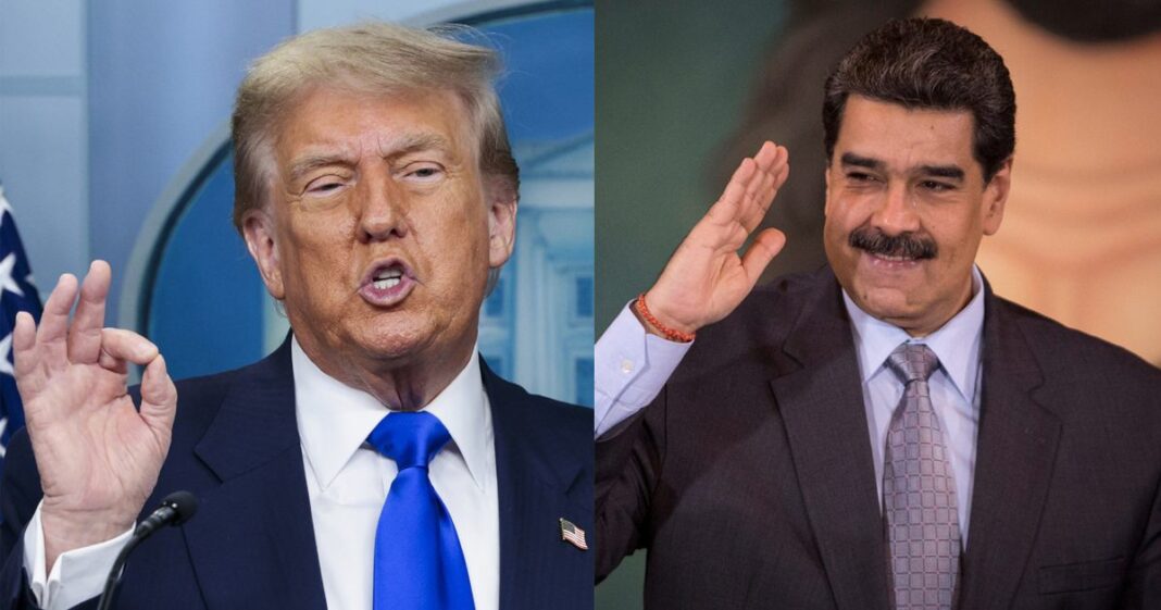 Donald Trump y Nicolás Maduro habrían conversado por teléfono para acordar una posible reunión en Estados Unidos, según reporta The New York Times. Foto: EFE