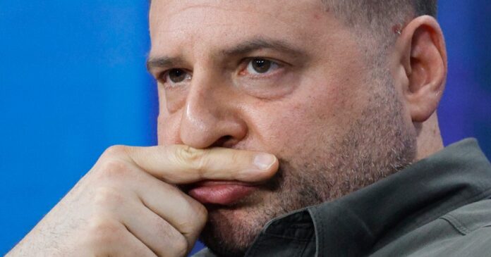 Zelenski anuncia la dimisión de Andrí Yermak, su jefe de gabinete, tras registros anticorrupción en Ucrania. Foto: EFE