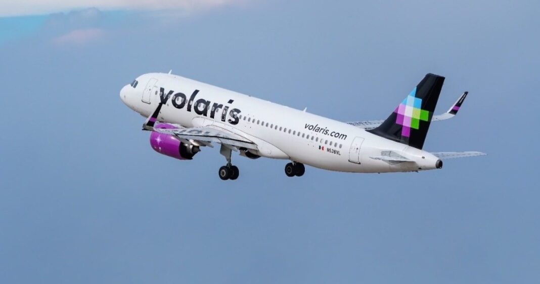 Volaris anuncia la actualización completa de su flota con software Airbus, garantizando operaciones normales tras ajustes requeridos por autoridades europeas. Foto: Tomada de X