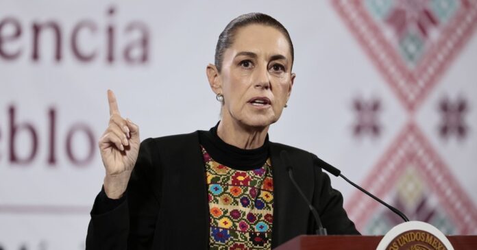 Claudia Sheinbaum informó que los agentes de la SSPC localizados en Jalisco se encuentran en buen estado de salud. Foto: EFE Claudia Sheinbaum informó que los agentes de la SSPC localizados en Jalisco se encuentran en buen estado de salud. Foto: EFE