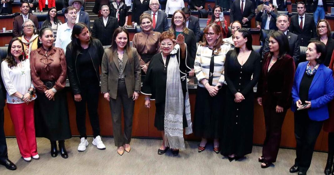Ernestina Godoy fue nombrada fiscal general de México tras la votación en el Senado, prometiendo priorizar a las víctimas. Foto: EFE