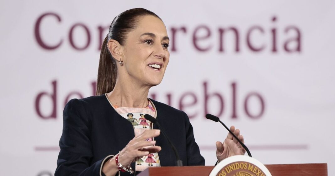 Claudia Sheinbaum viajará a Washington para el sorteo del Mundial 2026 y su primer encuentro presencial con Donald Trump. Foto: EFE