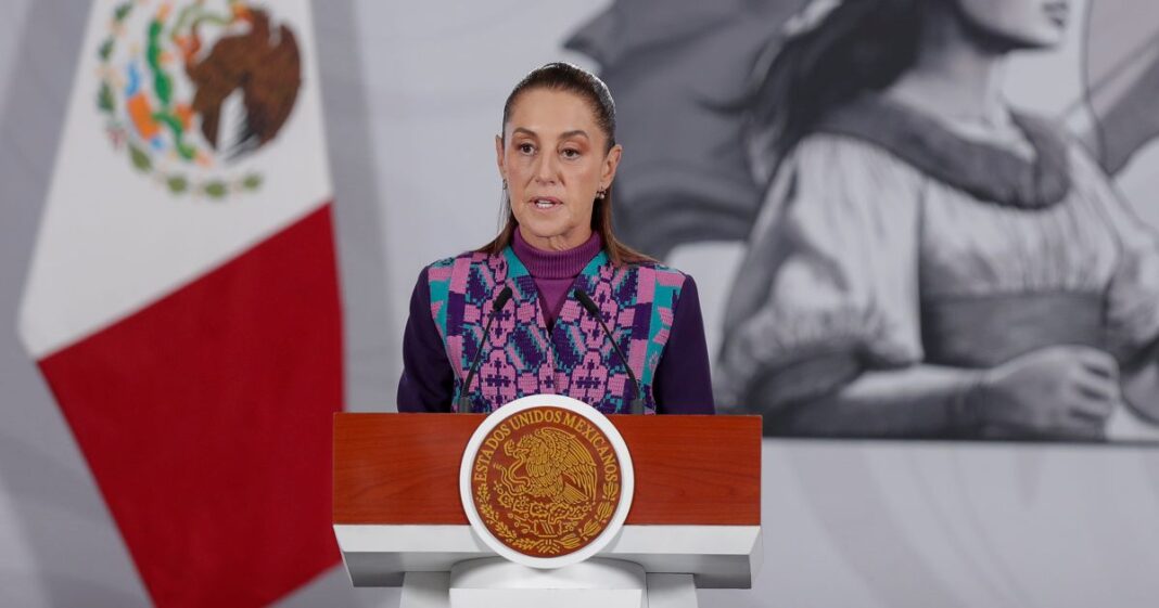 Claudia Sheinbaum confirmó su participación en el sorteo del Mundial 2026, donde México será cabeza de serie del Grupo A. Foto: EFE