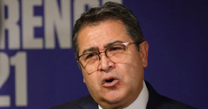 Juan Orlando Hernández fue liberado tras el indulto total otorgado por el presidente estadounidense Donald Trump. Foto: EFE/Archivo