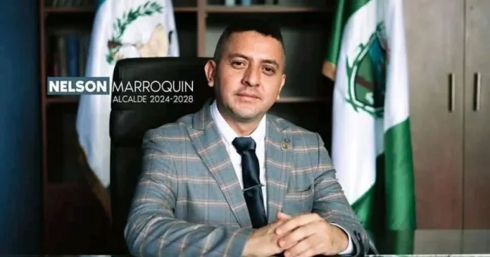 El alcalde de Masagua, Nelson Luciano Marroquín, asesinado durante un desfile navideño en Escuintla, Guatemala. Foto: Tomada de X