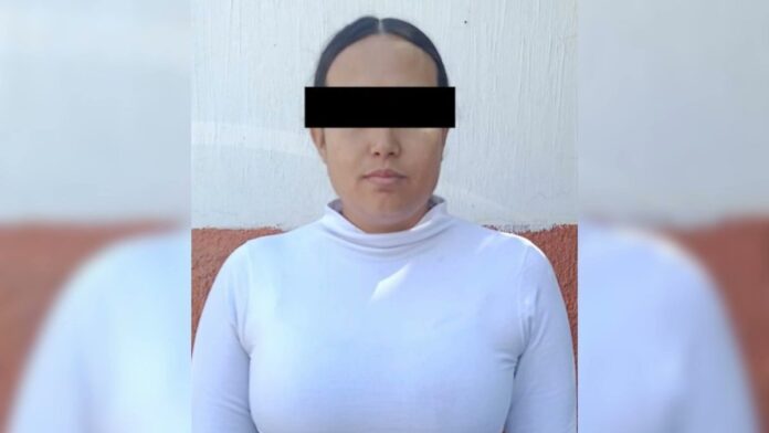 Autoridades detuvieron en Jalisco a una presunta reclutadora vinculada al CJNG. Foto: Gabinete de Seguridad