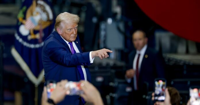 El presidente de EE.UU., Donald Trump. Foto: EFE/EPA/Erik S. Lesser