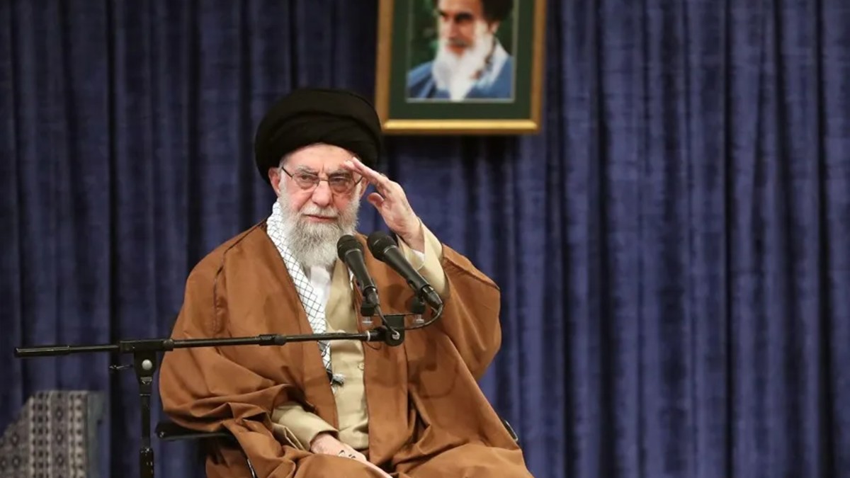 El líder supremo de Irán, Alí Jamenei, en Teherán. Foto: EFE/EPA/Oficina del líder supremo de Irán