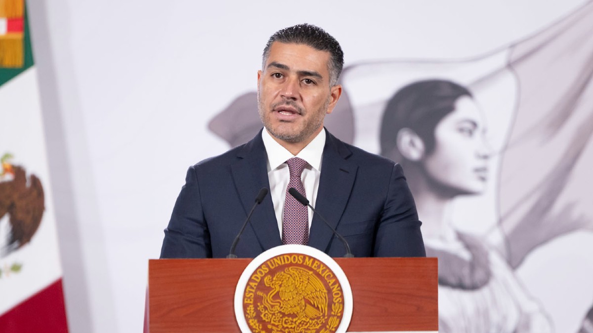 El secretario de Seguridad y Protección Ciudadana, Omar García Harfuch, informó que el cuerpo de ‘El Mencho’ fue trasladado a la CDMX. Foto: Gobierno de México El secretario de Seguridad y Protección Ciudadana, Omar García Harfuch, informó que el cuerpo de ‘El Mencho’ fue trasladado a la CDMX. Foto: Gobierno de México