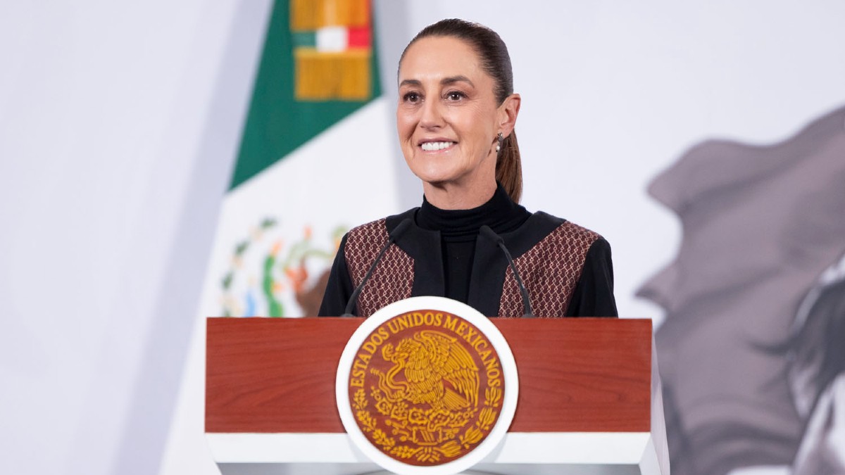 La presidenta de México, Claudia Sheinbaum, durante su ‘Mañanera del Pueblo’ del jueves 26 de febrero de 2026. Foto: Gobierno de México La presidenta de México, Claudia Sheinbaum, durante su ‘Mañanera del Pueblo’ del jueves 26 de febrero de 2026. Foto: Gobierno de México