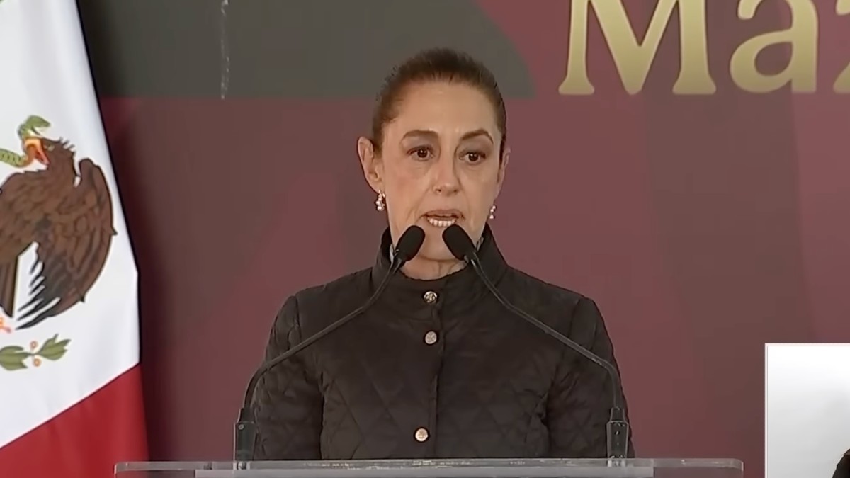 La presidenta de México, Claudia Sheinbaum, durante una gira de trabajo en San Pedro, Coahuila. Foto: Gobierno de México/YouTube La presidenta de México, Claudia Sheinbaum, durante una gira de trabajo en San Pedro, Coahuila. Foto: Gobierno de México/YouTube