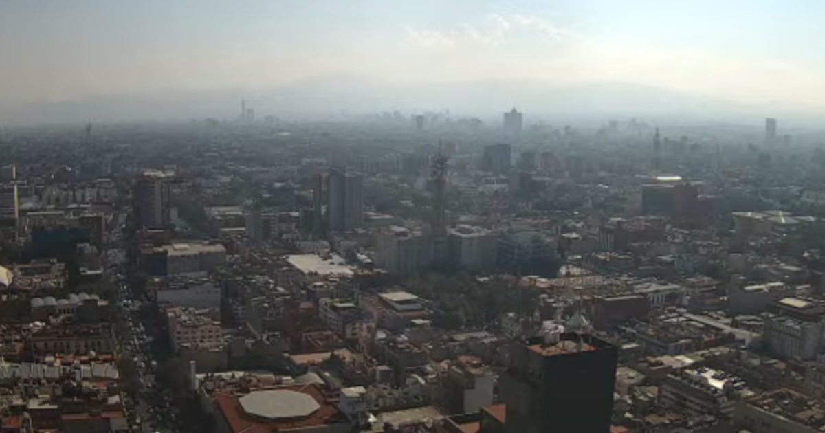 La Comisión Ambiental de la Megalópolis mantiene la Fase I de contingencia por ozono en el Valle de México tras registrar mala calidad del aire en la ZMVM. Foto: Tomada de X