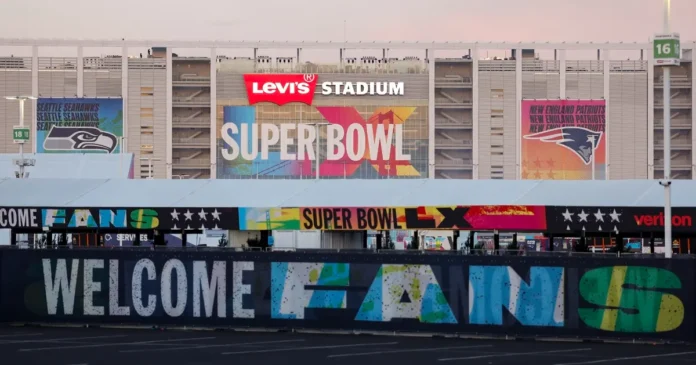 El Super Bowl se realizará este domingo 8 de febrero de 2026 en el Levi's Stadium de Santa Clara, California. Foto: EFE/EPA/Chris Torres