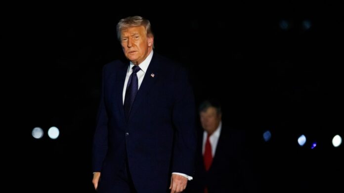 El presidente de Estados Unidos, Donald Trump. Foto: EFE/Samuel Corum