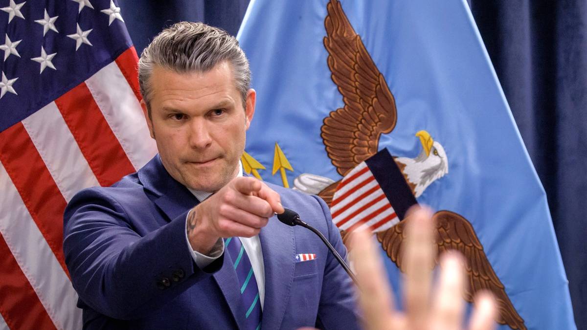 El secretario de Guerra, Pete Hegseth. Foto: EFE/EPA/Cristóbal Herrera-Ulashkevich
