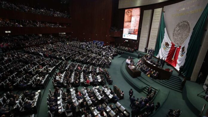 La Cámara de Diputados inicia el análisis de la reforma electoral de la presidenta Claudia Sheinbaum. Foto: EFE/José Méndez/Archivo