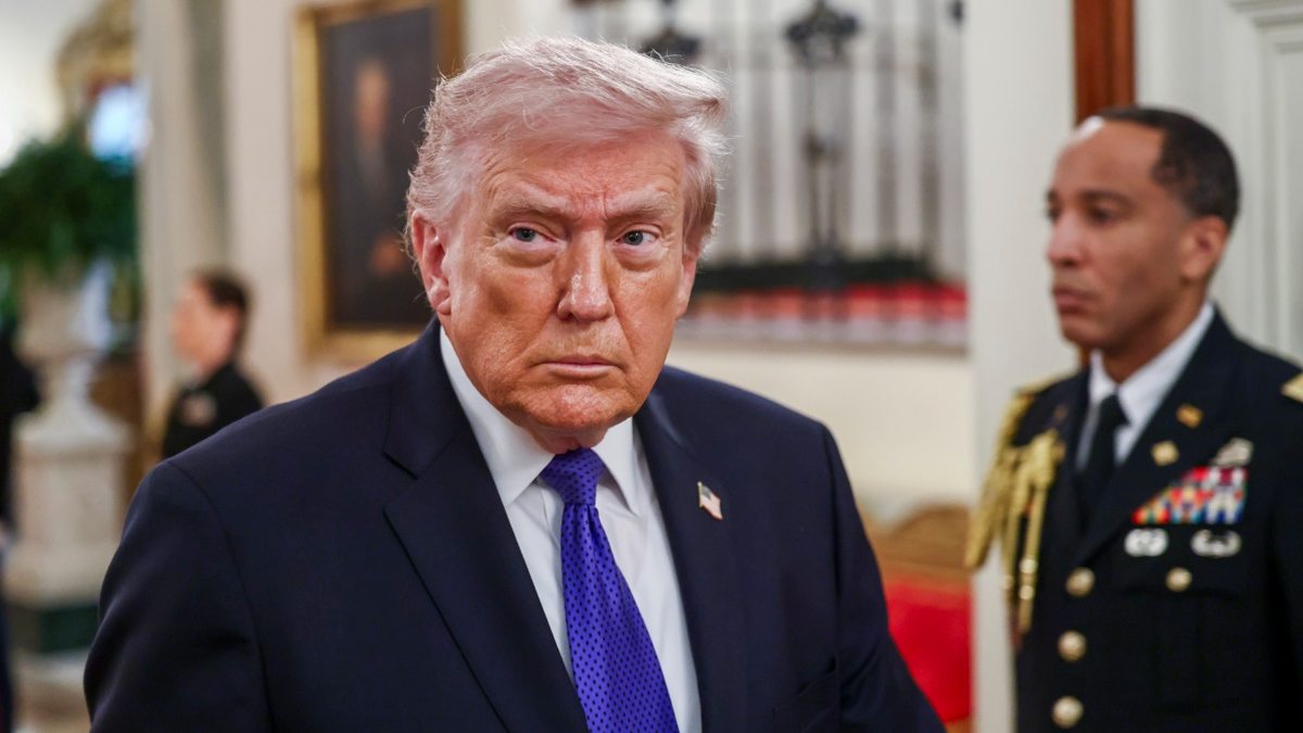 El presidente de Estados Unidos, Donald Trump, aseguró que su invasión militar destruyó gran parte de las fuerzas armadas de Irán. Foto: EFE/EPA/Jim Lo Scalzo/Archivo