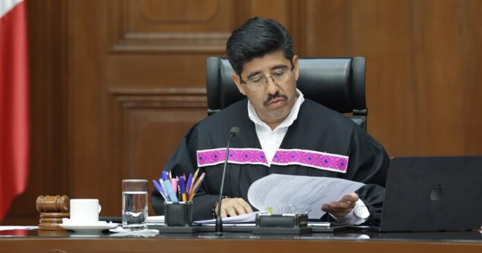 El ministro Hugo Aguilar Ortiz es el presidente de la Suprema Corte de Justicia de la Nación (SCJN) de México. Foto: SCJN