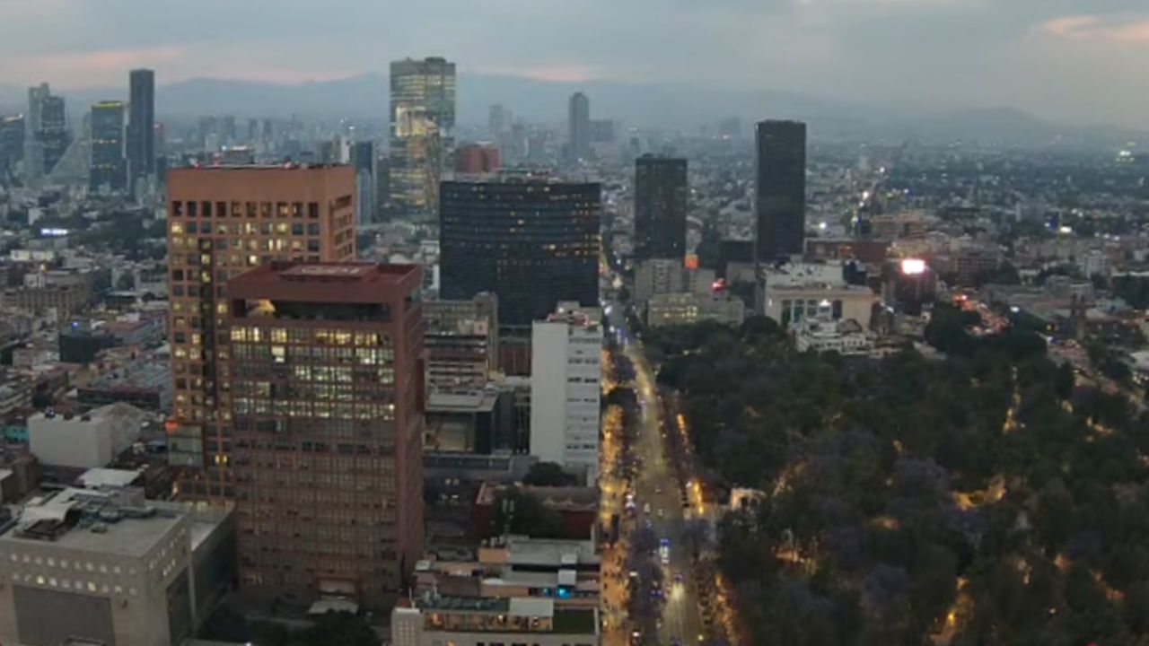 Autoridades ambientales levantaron la contingencia por ozono tras mejorar la calidad del aire en el Valle de México. Foto: Webcams de México