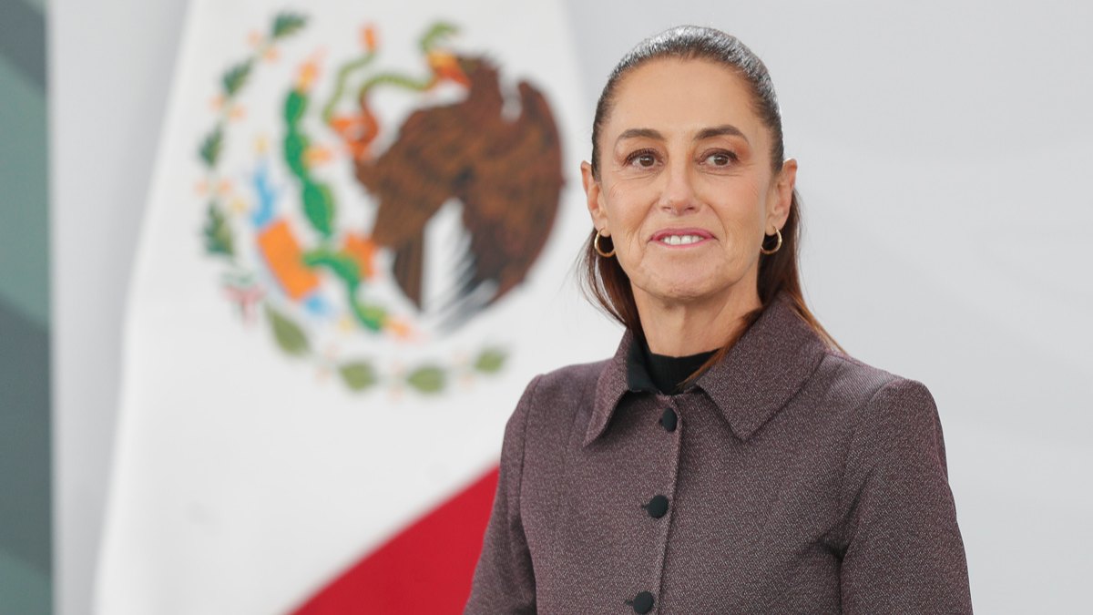 La presidenta Claudia Sheinbaum rechazó la propuesta de Donald Trump para que tropas estadounidenses operen en México. Foto: EFE/Isaac Esquivel