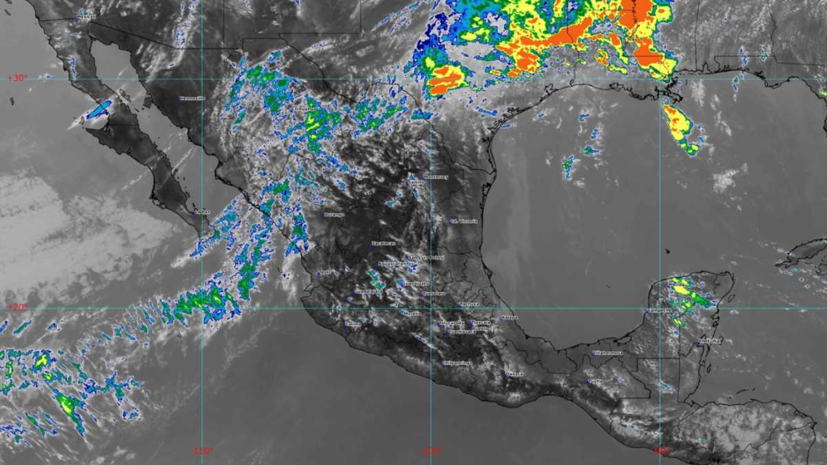 El frente frío 39 provocará lluvias intensas y vientos fuertes en el noreste de México. Foto: Conagua Clima