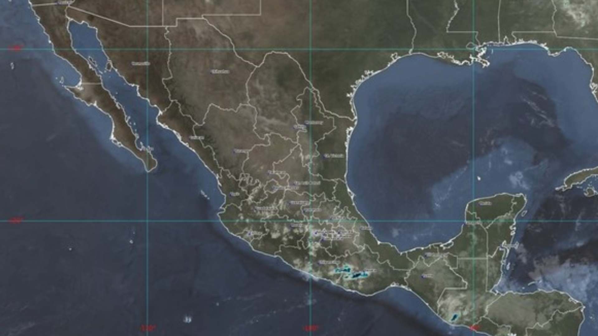 El clima en México combinará lluvias en el sur con altas temperaturas y fuertes vientos en varias regiones. Foto: SMN