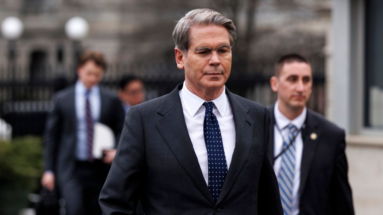 El secretario del Tesoro de Estados Unidos, Scott Bessent. Foto: EFE/EPA/Will Oliver/Archivo