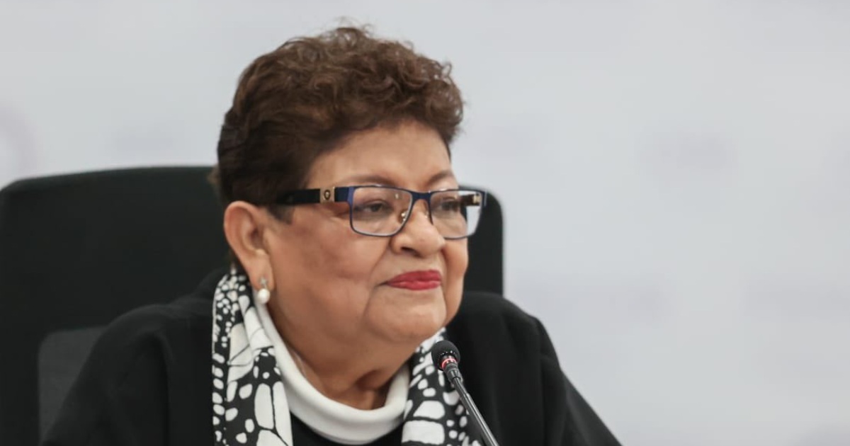 La fiscal general de la República, Ernestina Godoy, en una conferencia de prensa el pasado 19 de marzo de 2026. Foto: FGR