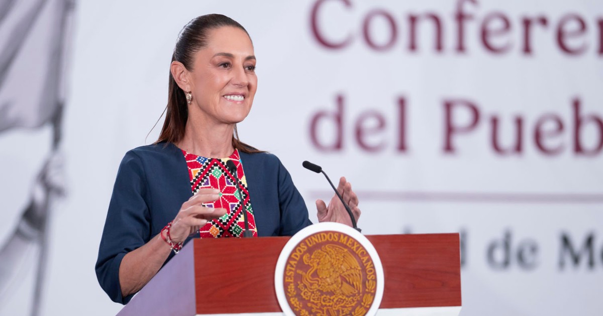 La presidenta Claudia Sheinbaum anuncia investigación de la FGR por presunta operación de agentes de EE.UU. en Chihuahua. Foto: Gobierno de México