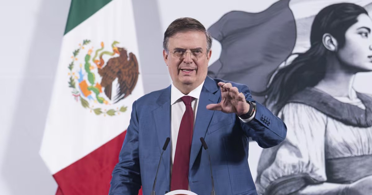 Marcelo Ebrard enfrenta investigación por la estancia de su hijo en la embajada de México en Reino Unido. Foto: Gobierno de México/Archivo