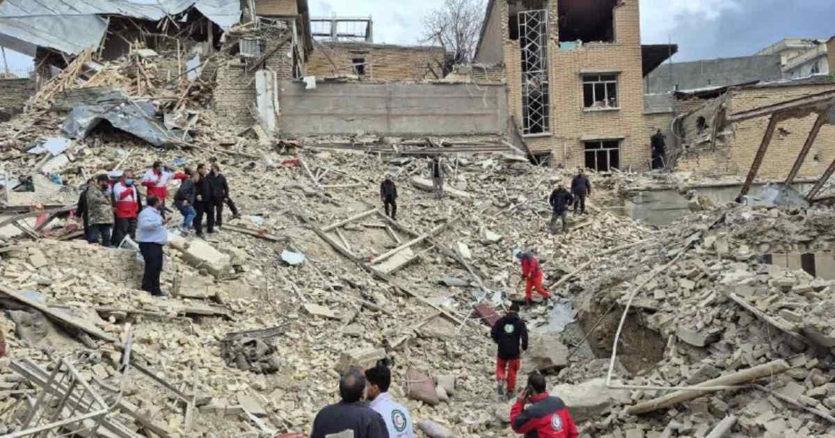 La Media Luna Roja iraní informó que más de 125.000 unidades no militares han sido dañadas por los ataques de Israel y Estados Unidos. Foto: @irna_es