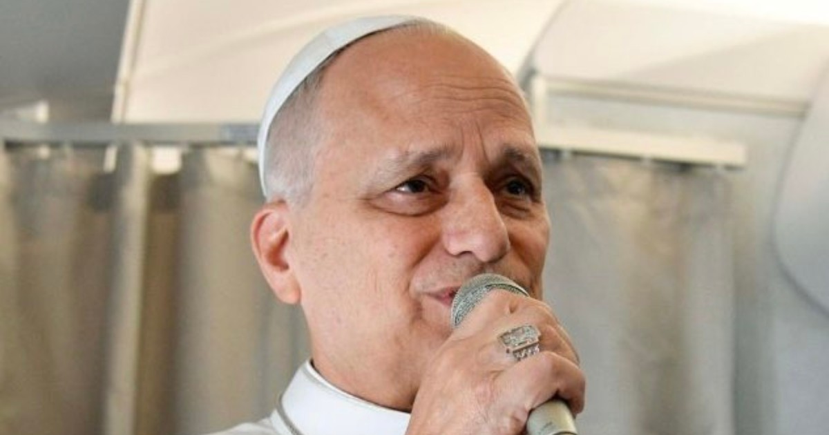 El papa León XIV reafirma su mensaje de paz tras críticas del presidente Donald Trump. Foto: Vaticano en X